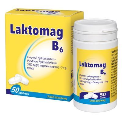 LAKTOMAG B6 50 tabletek