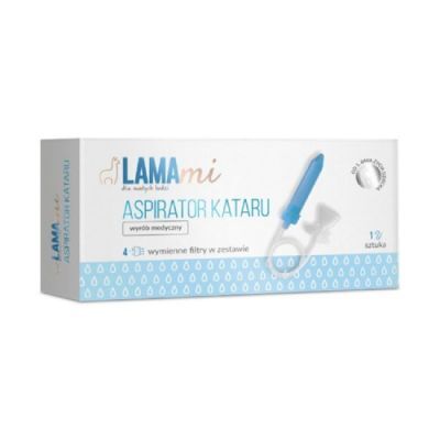 LAMAmi aspirator kataru, 1 szt. + 4 filtry