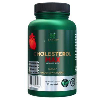 Lanco Nutritions Cholesterol Max, 60 kaps.