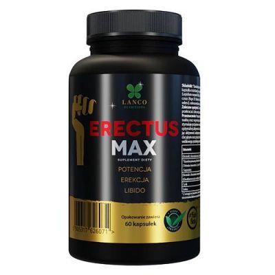 LANCO NUTRITIONS Erectus Max, 60 kaps.
