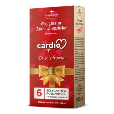 Langsteiner Oryginalne Zioła Szwedzkie Cardio, 500ml