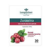 Langsteiner Żurawina, 30 kaps.