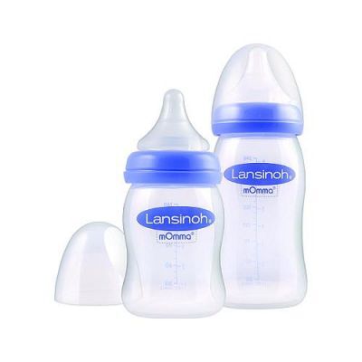 Lansinoh Feeding Bottle Starter Set Zestaw butelek do karmienia ze smoczkami NaturalWave