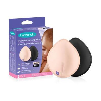 Lansinoh Wkładki laktacyjne wielokrotnego użytku, 8 szt