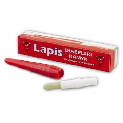 Lapis Diabelski kamyk sztyft do usuwania brodawek