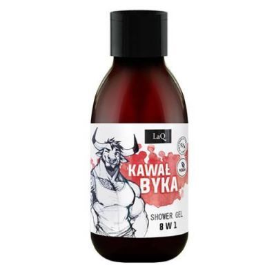 LaQ Męski Kawał Byka Żel pod prysznic 8w1, 100 ml