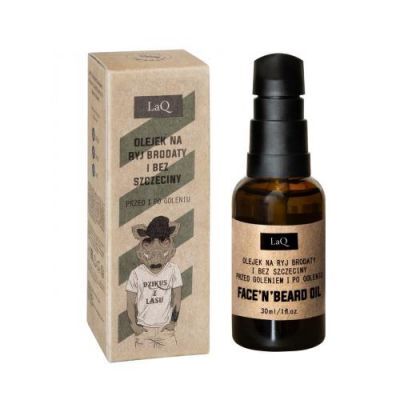 LaQ Olejek do brody przed i po goleniu Dzikus z Lasu, 30ml