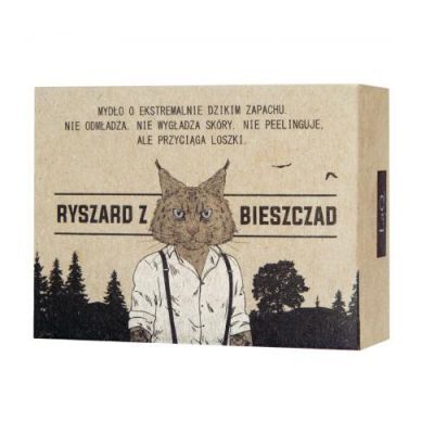 LaQ Ryszard z Bieszczad Mydło w kostce dla mężczyzn, 85g