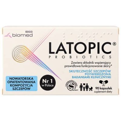Latopic Probiotics, 90 kaps.
