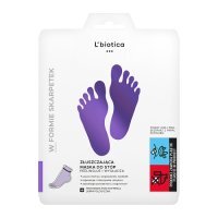 LBIOTICA MASKA DO STÓP złuszczająca w postaci nasączonych skarpetek 40 ml
