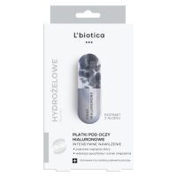 LBIOTICA Płatki pod oczy HIALURONOWE intensywnie nawilżające 3 pary