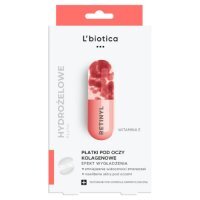 LBIOTICA płatki pod oczy Kolagenowe WYGŁADZENIE ZMARSZCZEK 3 pary