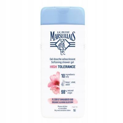 LE PETIT MARSEILLAIS Delikatny żel pod prysznic Kwiat Migdału, 400ml