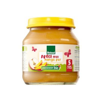 LEBENSWERT Bio Deser jabłko z mango 125g
