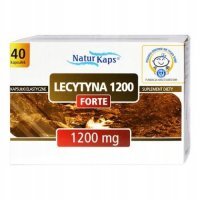 LECYTYNA 1200 FORTE NATURKAPS 40 kapsułek