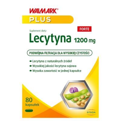 LECYTYNA 1200 mg  FORTE 80 kapsułek WALMARK