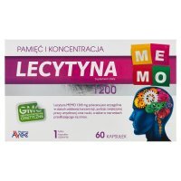 Lecytyna Memo 1200 mg, 60 kaps.