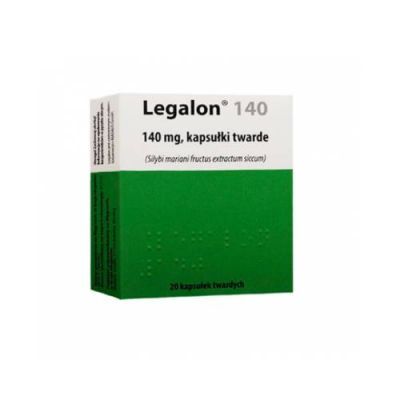 Legalon 140mg, 20 kaps. INPHARM