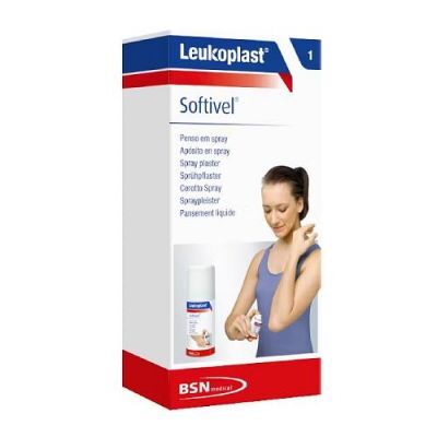 LEUKOPLAST SOFTIVEL Opatrunek w sprayu 30 ml