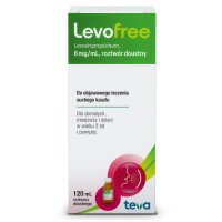 LEVOFREE roztwór doustny 6mg/ml 120 ml