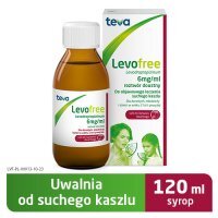 LEVOFREE roztwór doustny 6mg/ml 120 ml
