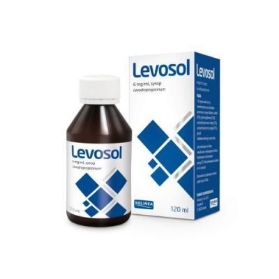 LEVOSOL Syrop hamujący nadproduktywny kaszel, 120ml KRÓTKA DATA 31.01.2026