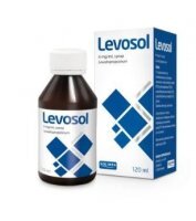 LEVOSOL Syrop hamujący nadproduktywny kaszel, 120ml KRÓTKA DATA 31.12.2026