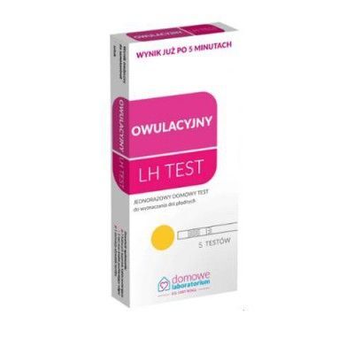 LH TEST OWULACYJNY 5 testów DOMOWE LABORATORIUM