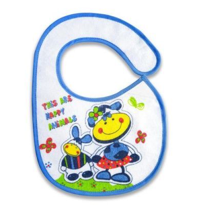 Libra-Babies Śliniak bawełniany Wesoła krówka