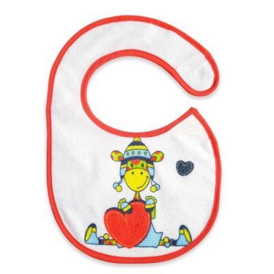 Libra-Babies Śliniak bawełniany Żyrafa w czapce