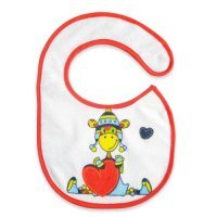 Libra-Babies Śliniak bawełniany Żyrafa w czapce