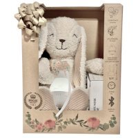 Libra-Babies Szumio Bunnie Królik przytulanka beżowy 6w1 lampka 26 melodii bluetooth