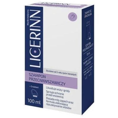 Licerinn Szampon przeciwwszawiczy, 100 ml
