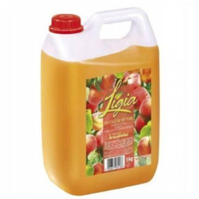 LIGIA Mydło w płynie zapach brzoskwiniowy, 5l