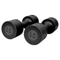 Line Sport Regulowane hantle 1 - 2,5 kg czarne, 2 szt.
