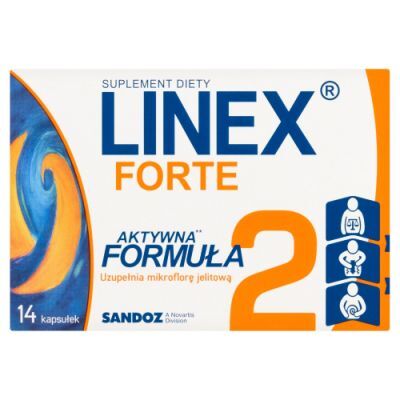 LINEX FORTE 20 mg  14 kapsułek