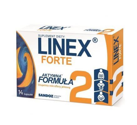 LINEX FORTE 20 mg  14 kapsułek