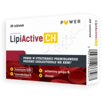 LipiActive CH - 30 tabl. KRÓTKA DATA 31.03.2025