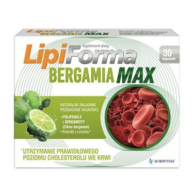 LipiForma Bergamia Max, 30 kaps.