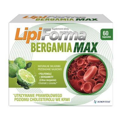 LipiForma Bergamia Max, 60 kaps.