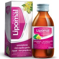 LIPOMAL syrop 125 g przeziębienie, gorączka, kaszel