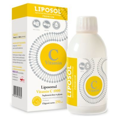 LIPOSOL 1000 Liposomalna witamina C 250 ml