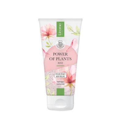 LIRENE Power of Plants Rose Peeling myjący nawilżający, 175ml  KRÓTKA DATA 28.02.2026