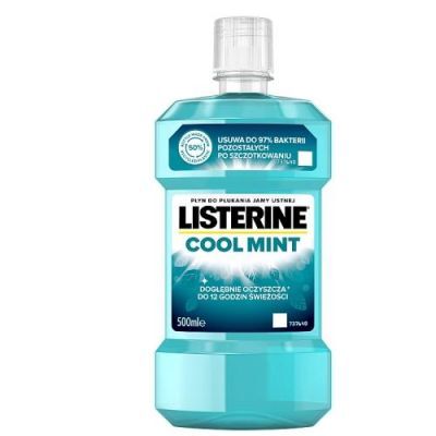 LISTERINE Cool Mint Płyn do płukania jamy ustnej, 500 ml