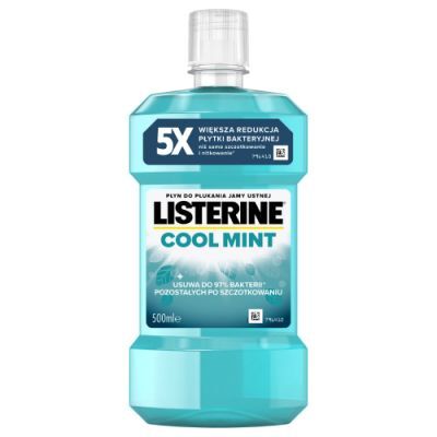 LISTERINE Płyn do płukania jamy ustnej Cool Mint, 500 ml