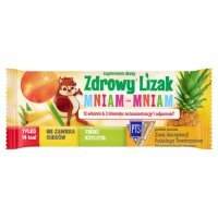 Lizak MNIAM-MNIAM Na koncentrację i odporność o smaku ananasowym 1 sztuka