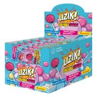 LIZIK! Bubugum Lizak bez cukru o smaku gumy balonowej, 30 szt.