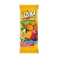 LIZIK! Tropiko Lizak bez cukru o smaku owoców tropikalnych, 1 szt.