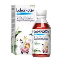 LOKOMOTIV syrop dla dzieci o smaku landrynkowym 130 ml