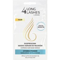 LONG4LASHES Maska serum do włosów z fitokeratyną HYDRO POWER 2 x 6 ml